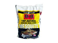 B&B Charcoal Mesquite Wood Smoking Chunks 549 cu in