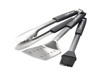Grill Mark Stainless Steel Black/Silver Grill Tool Set 3 pc