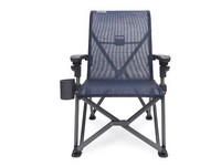 YETI Trailhead Brown/Black Polypropylene Frame Camping Chair Navy Blue