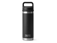 YETI Rambler 18 oz Black BPA Free Bottle with Chug Cap
