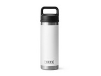 YETI Rambler 18 oz White BPA Free Bottle with Chug Cap