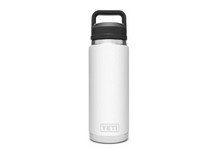 YETI Rambler 26 oz White BPA Free Bottle with Chug Cap