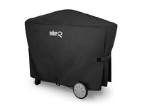 Weber Q2000/3000 w/Cart Black Grill Cover