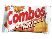 Combos Cheddar Cheese Pretzel Crackers 1.8 oz Packet
