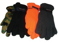 Diamond Visions Assorted Fleece Cold Weather Assorted Gloves