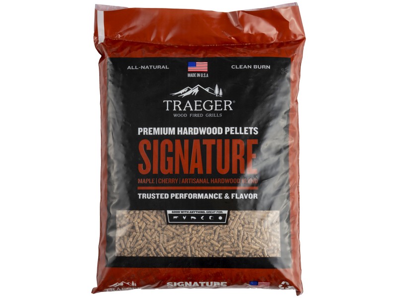 Traeger Signature All Natural Cherry/Hickory/Maple Hardwood Pellets 20 lb