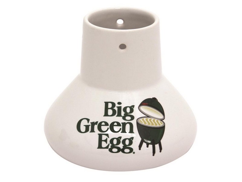 Big Green Egg Ceramic Vertical Chicken Roaster 5.25 in. L X 5.25 in. W 1 pk