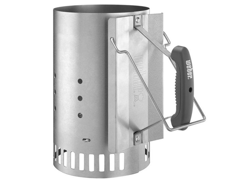 Weber Steel Chimney Starter 12.7 in. L X 8.1 in. W