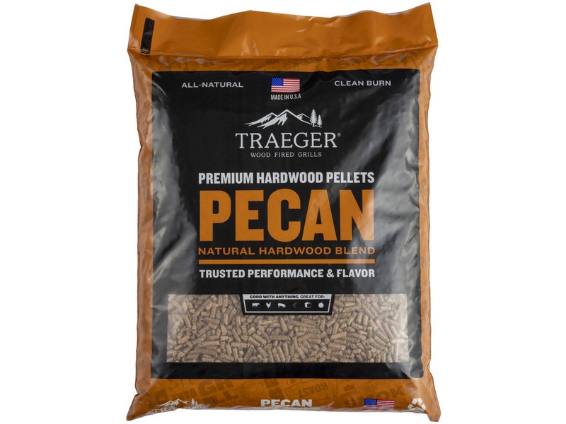 Traeger Premium All Natural Pecan BBQ Wood Pellet 20 lb