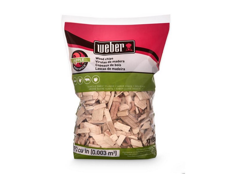 Weber Firespice Apple All Natural Apple Wood Smoking Chips 192 cu in