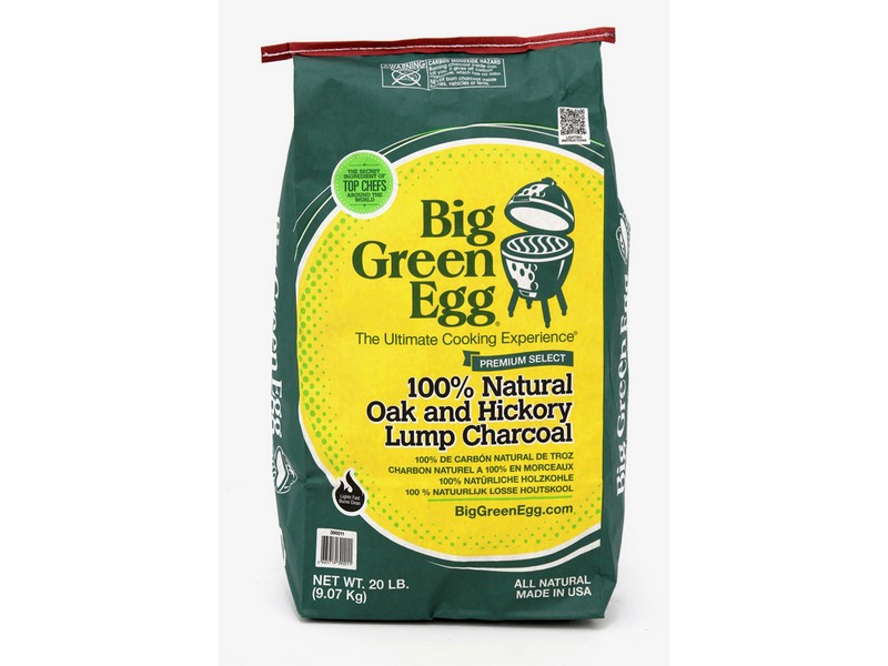 Big Green Egg All Natural Hickory and Oak Lump Charcoal 17.6 lb