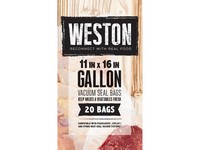 Weston Gallon 11in x 16in Vacuum Bags - 20 Count
