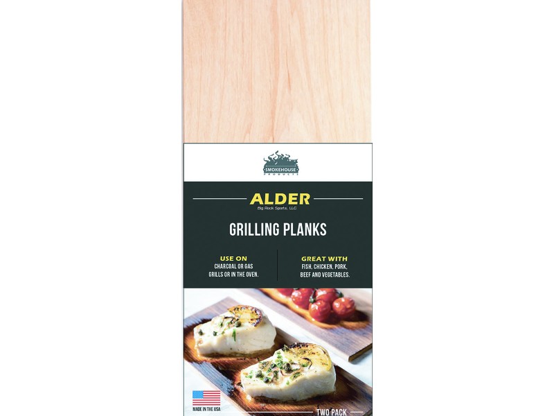 Smokehouse 15in Alder Grilling planks - 2pk