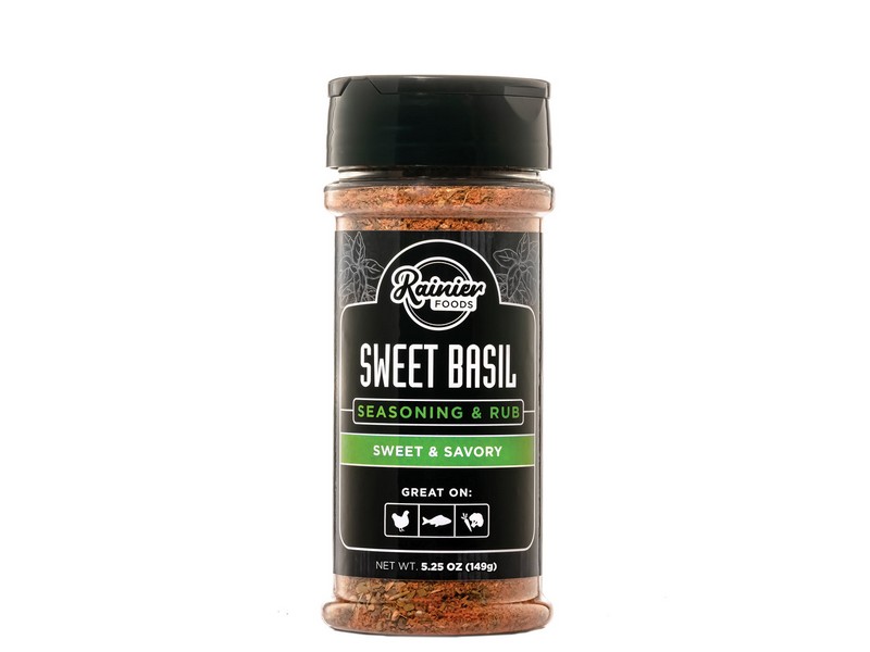 Rainier Foods Sweet Basil Chicken Rub 5.25oz.