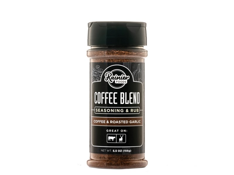 Rainier Foods Coffee Blend Seasoning & Rub 5.5oz.