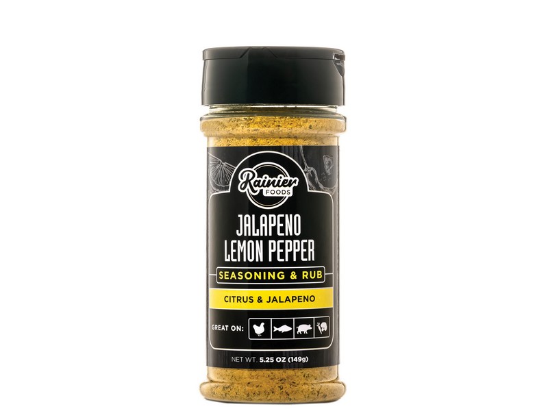 Rainer Foods Jalapeno Lemon Pepper Seasoning & Rub 5.25oz.