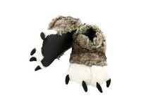 Lazy One Wolf Kid's Paw Slipper