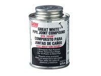 Oatey Great White White Pipe Joint Compound 8 oz