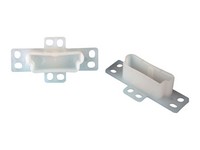 US Hardware Plastic Rear Mounting Bracket 2 pk