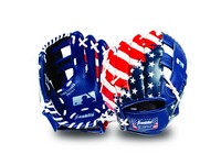 Franklin MLB Multicolored PVC T-Ball Fielding Glove 9.5 in. 1 pk