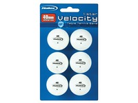 Halex Velocity Table Tennis Balls Plastic White