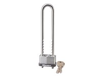 Master Lock 1-3/4 in. W Steel Warded Locking Padlock 1 pk