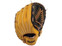 Franklin Black/Tan Synthetic Leather Right-handed Baseball Glove 13 in. 1 pk