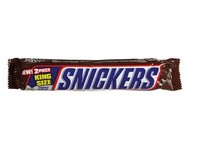 Snickers King Size Milk Chocolate, Peanuts, Caramel, Nougat Candy Bar 3.29 oz