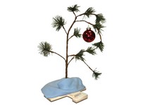 Product Works Green Charlie Brown Tree Indoor Christmas Decor