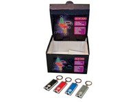 Diamond Visions Plastic Assorted LED Key Chain