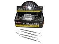 Diamond Visions Max Force Tools Double Ended Picks Stainless Steel 1 pk
