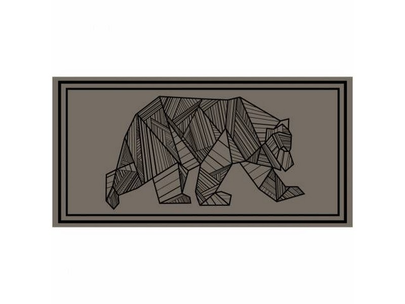 Kuma 18ft x 9ft Outdoor Bear themed Mat