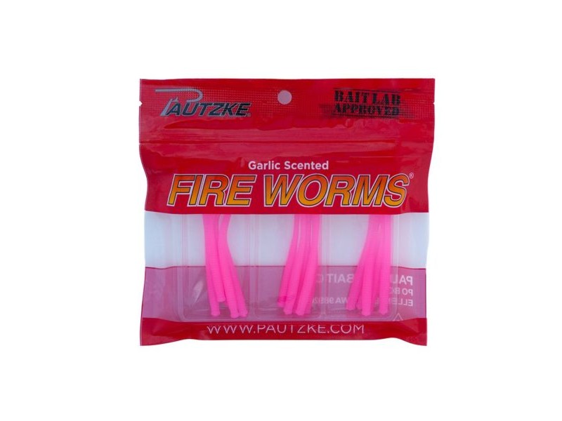 Departments - Pautzke Fire Worms Pink 15 Count