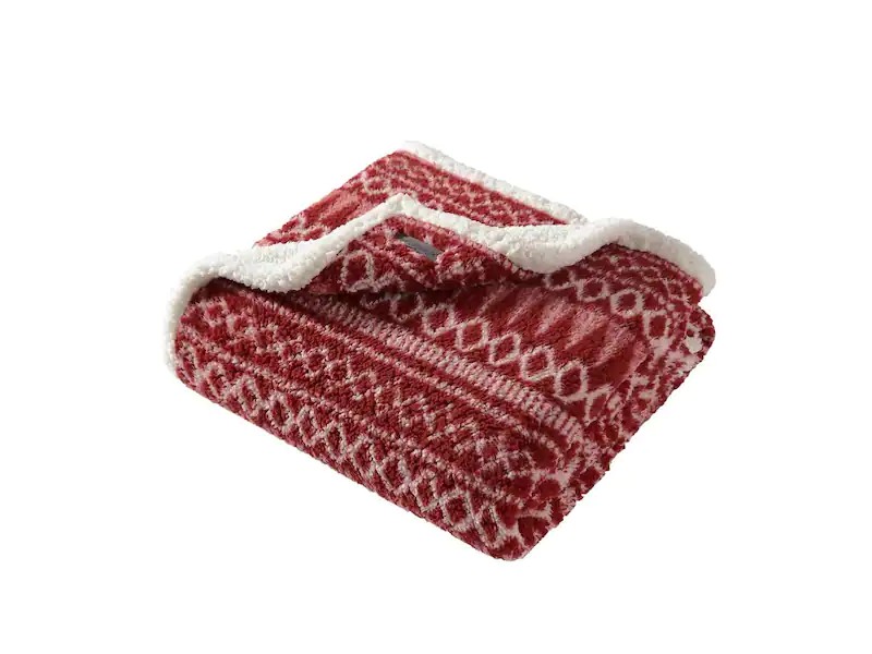 50" x 60" Sherpa Throw Blanket