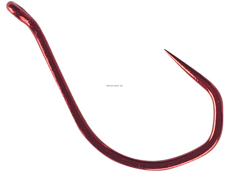 Owner Barbless No Escape Fishing Hook Red
