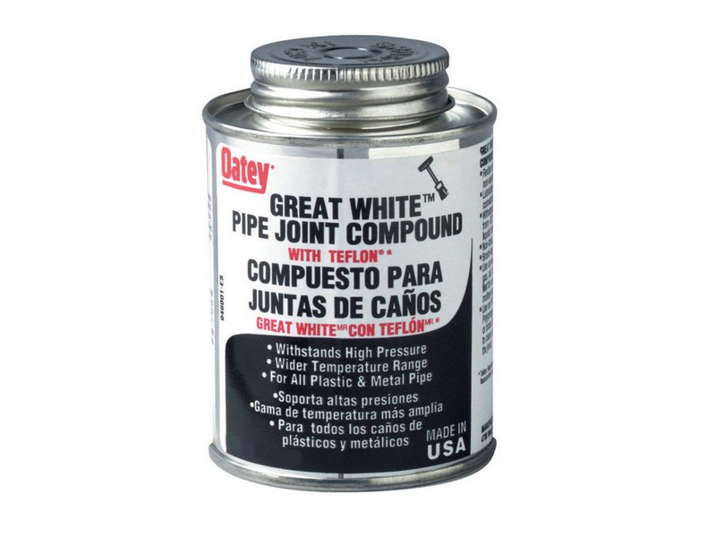 Oatey Great White White Pipe Joint Compound 8 oz