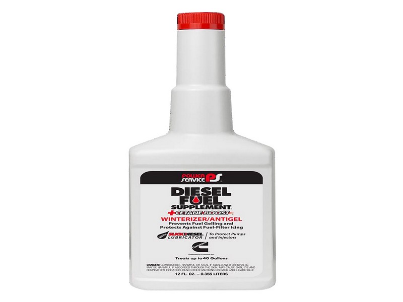 Power Service Diesel Fuel Supplement + Cetane Boost Diesel Fuel Anti-Gel 12 oz