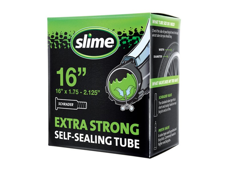 Slime 16 in. Rubber Bicycle Inner Tube 1 pk