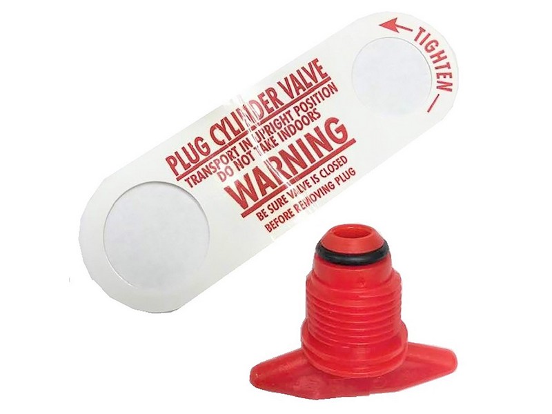 US Hardware 6.8 in. L Plug for Propane Bottle 1 pk