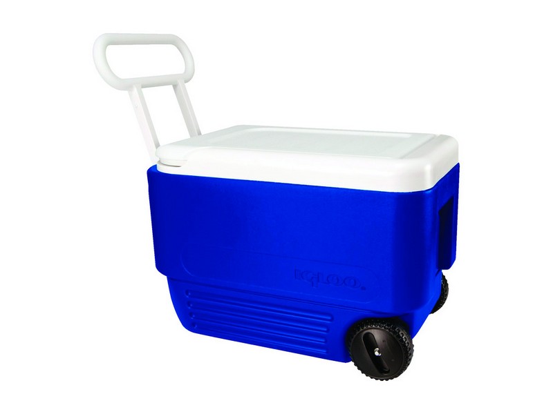 Igloo Wheelie Cool Blue 38 qt Cooler