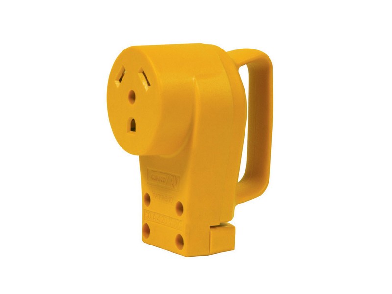 Camco 3 in. 30 amps Female Replacement Receptacle 1 pk