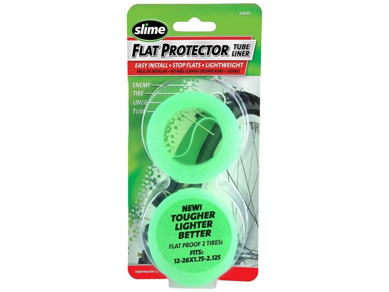 Slime Rubber Bike Tube Liner Green