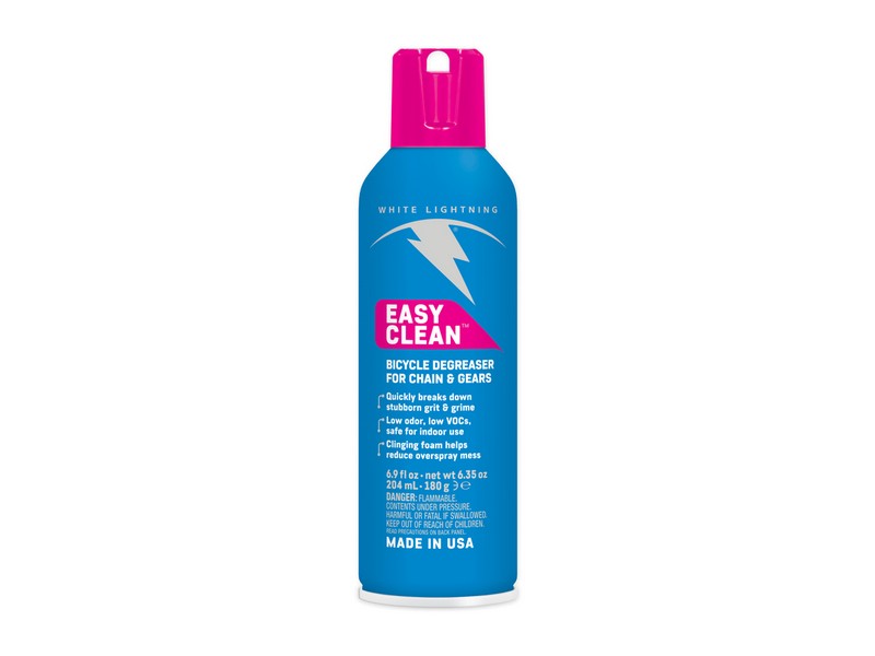 White Lightning Easy Clean Chain Cleaner and Degreaser 6 oz Spray