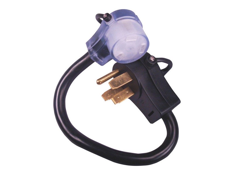 US Hardware 18 in. 50 amps RV Electrical Conversion Adapter 1 pk