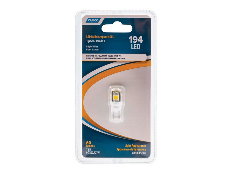 Camco LED Marker/Turn/Utility Automotive Bulb 194