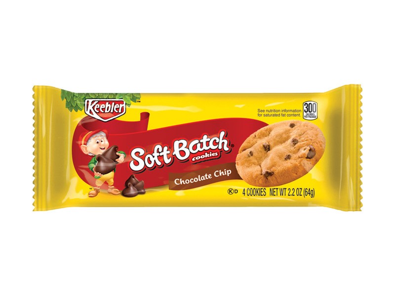 Keebler Soft Batch Chocolate Chip Cookies 2.2 oz Pouch