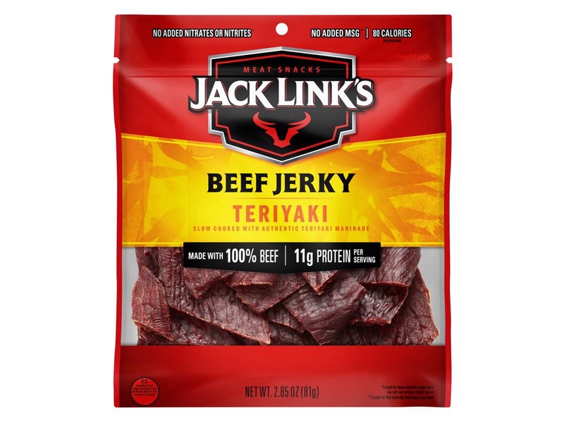 Jack Link's Teriyaki Beef Jerky 2.85 oz Bagged