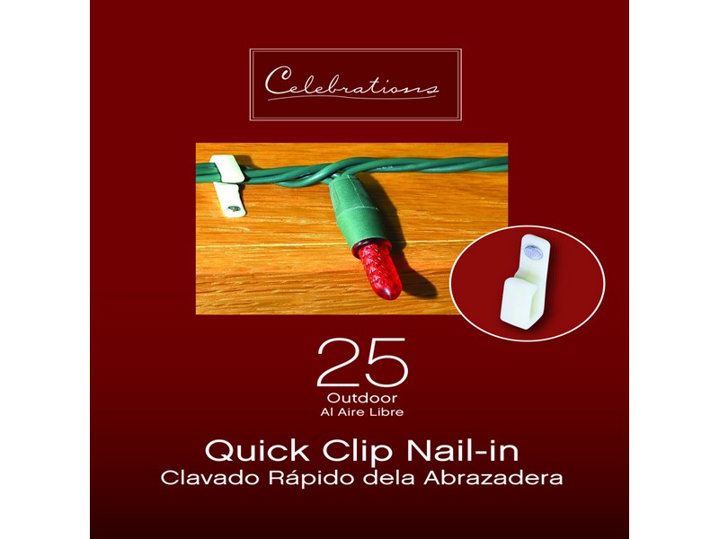 Celebrations Clip Nail-in 25 ct