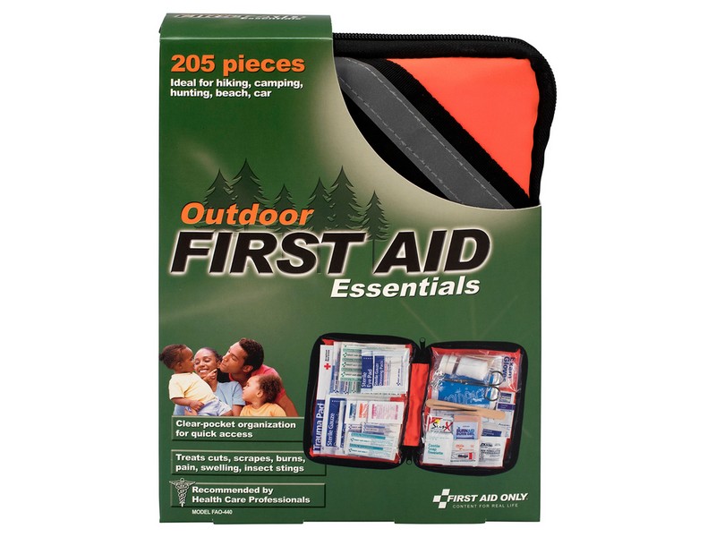 First Aid Only Outdooor First Aid Kit 205 ct