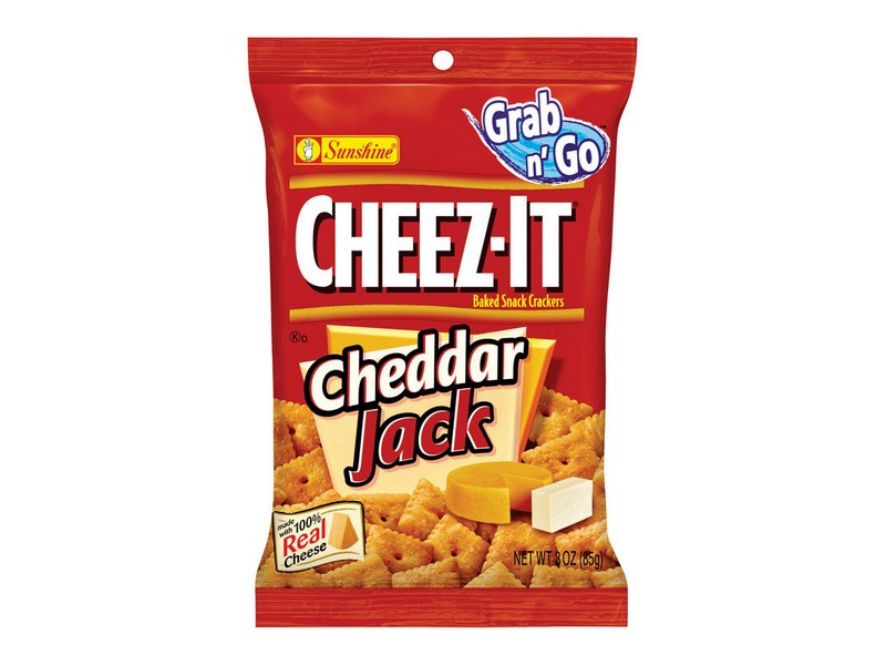 Cheez-It Grab n' Go Cheddar Jack Crackers 3 oz Pegged